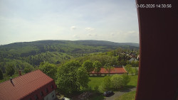 Panorama západ