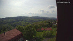 Panorama západ