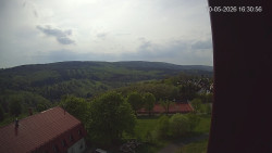 Panorama západ