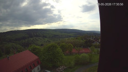 Panorama západ