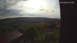 Panorama západ