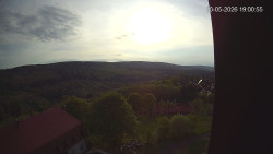 Panorama západ