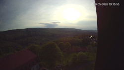 Panorama západ