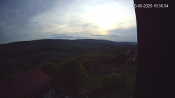 Panorama západ
