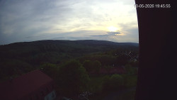 Panorama západ