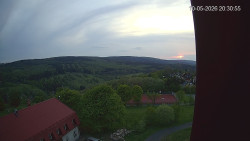 Panorama západ