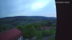 Panorama západ