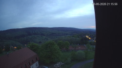 Panorama západ