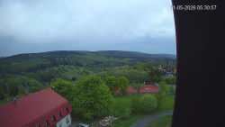 Panorama západ
