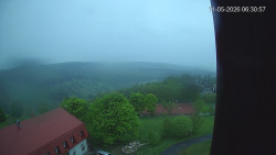Panorama západ
