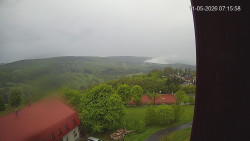 Panorama západ