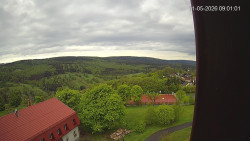 Panorama západ
