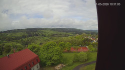 Panorama západ