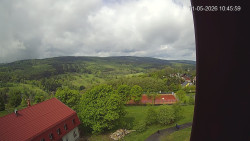 Panorama západ