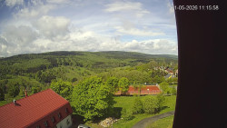 Panorama západ