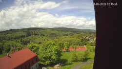 Panorama západ