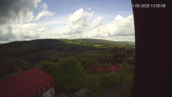 Panorama západ