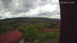 Panorama západ