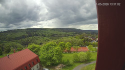 Panorama západ