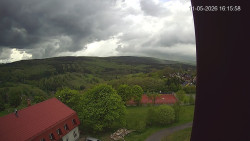Panorama západ