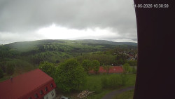 Panorama západ