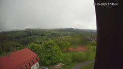 Panorama západ