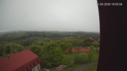 Panorama západ