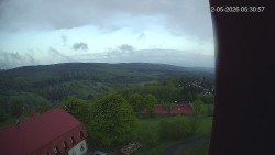 Panorama západ