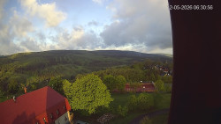 Panorama západ