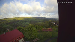 Panorama západ