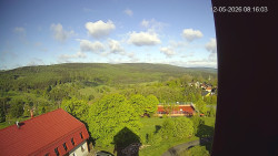 Panorama západ