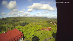 Panorama západ