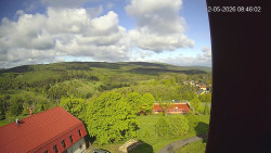 Panorama západ