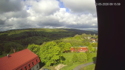 Panorama západ