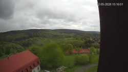 Panorama západ