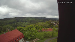 Panorama západ