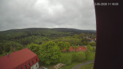 Panorama západ
