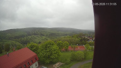 Panorama západ