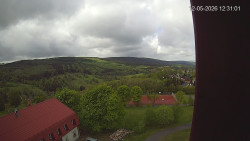 Panorama západ