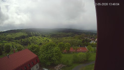 Panorama západ