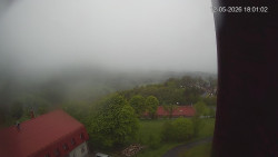 Panorama západ