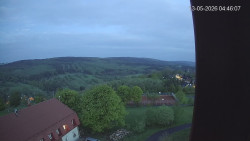 Panorama západ
