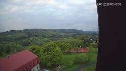 Panorama západ