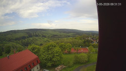 Panorama západ