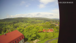 Panorama západ