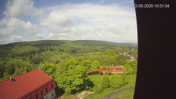 Panorama západ