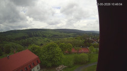 Panorama západ