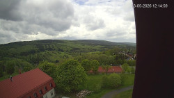 Panorama západ
