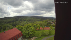 Panorama západ