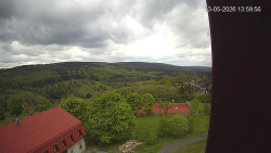 Panorama západ